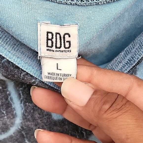 Blue Graphic T-Shirt By BDG - Picture 2 of 4